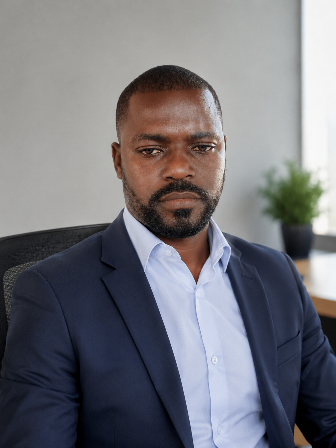 M. Matha Akombi Stevie — PDG Delta Manga Sécurité